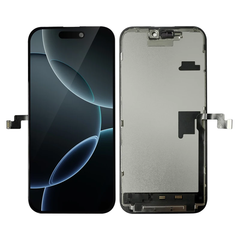 iPhone 16 Pro Max compatible replacement display shown from the front and back